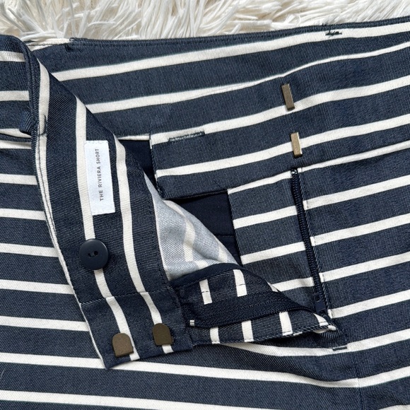 🎉HP🎉 Loft Riviera Striped Shorts 💗 Navy & Ivory - Picture 11 of 14